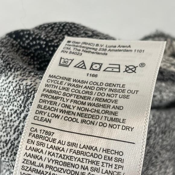 Athleta Pant  “Elation” Textured Tight Chakra Floral Black/ Seasalt #985195 XS - Picture 8 of 9